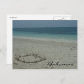 Bahamas Postkarte (Vorne/Hinten)