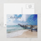 Bahamas Postkarte (Vorne/Hinten)