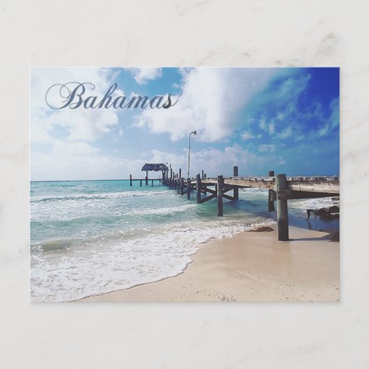 Bahamas Postkarte (Vorderseite)
