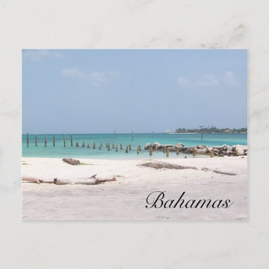 Bahamas Postkarte (Vorderseite)