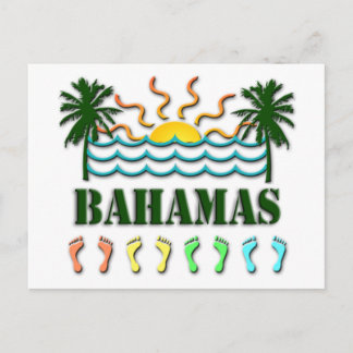 Bahamas Postkarte
