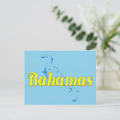 Bahamas Postkarte (Stehend Vorderseite)