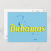 Bahamas Postkarte (Vorne/Hinten)