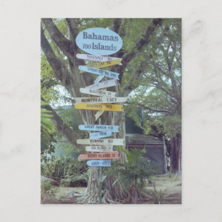 Bahamas Postkarte