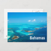 Bahamas Postkarte (Vorne/Hinten)