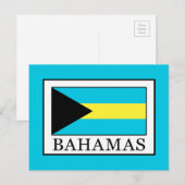 Bahamas Postkarte (Vorne/Hinten)