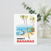 Bahamas Postkarte (Stehend Vorderseite)