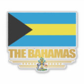 Bahamas Pride Aufkleber (Vorderseite)