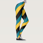 "Bahamas Pride Stripes" Patriotic Leggings (Rechts)