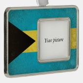 Bahamas Rahmen-Ornament Silber (Rechts)