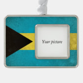 Bahamas Rahmen-Ornament Silber (Vorderseite)