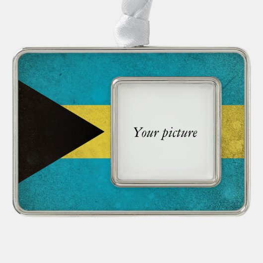 Bahamas Rahmen-Ornament Silber (Vorderseite)