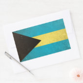 Bahamas Rechteckiger Aufkleber (Umschlag)