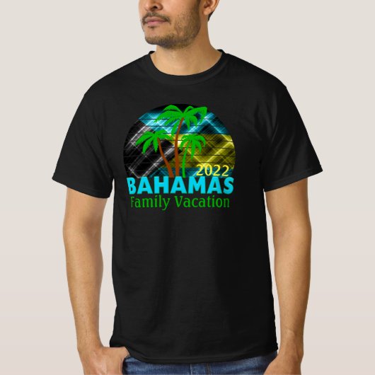 Bahamas Reiseservice Gruppe Matching T-S T-Shirt (Vorderseite)