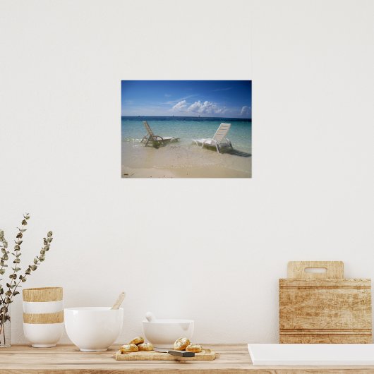 Bahamas Relaxations Poster (Küche)