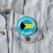 Bahamas Round Emblem Button (Beispiel)