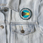 Bahamas Round Emblem Button (Beispiel)