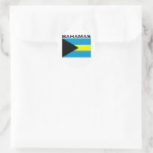 Bahamas Runder Aufkleber (Tasche)