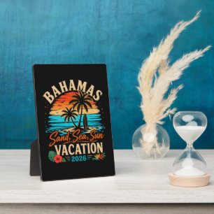 Bahamas Sand Meer Sonn Urlaub 2026 Fotoplatte