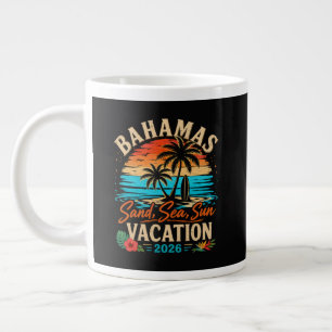 Bahamas Sand Meer Sonn Urlaub 2026 Jumbo-Tasse