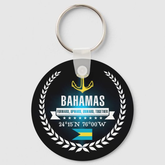 Bahamas Schlüsselanhänger (Vorderseite)