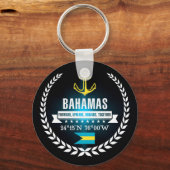 Bahamas Schlüsselanhänger (Vorderseite)