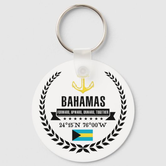 Bahamas Schlüsselanhänger (Vorderseite)