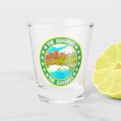 Bahamas Schnapsglas (Vorderseite)