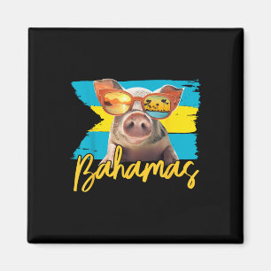 Bahamas Schwimmen Golf Karibik Beach Ausflüge Somm Magnet