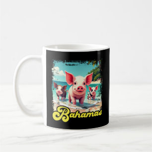 Bahamas Schwimmen Schweine - Exuma Pig Beach Adven Kaffeetasse