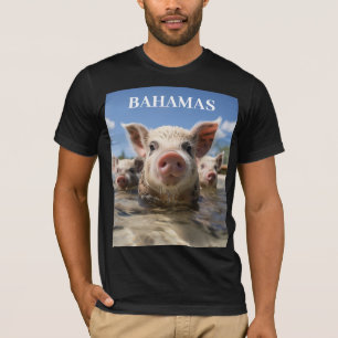 Bahamas Schwimmen Schweine - Exuma Pig Beach Adven T-Shirt