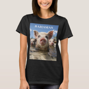Bahamas Schwimmen Schweine - Exuma Pig Beach Adven T-Shirt