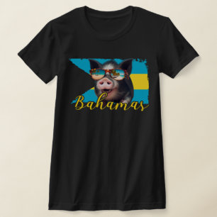 Bahamas Schwimmende Schweine - Exuma Schweine Stra T-Shirt