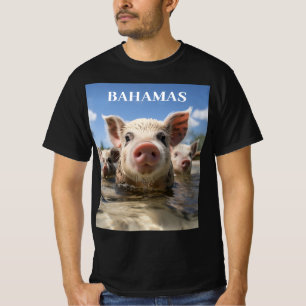 Bahamas Schwimmende Schweine - Exuma Schweine Stra T-Shirt