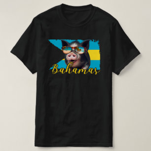 Bahamas Schwimmende Schweine - Exuma Schweine Stra T-Shirt