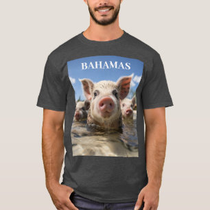 Bahamas Schwimmende Schweine - Exuma Schweine Stra T-Shirt
