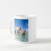 Bahamas Schwimmpass 2025 Kaffeetasse (Vorderseite Links)