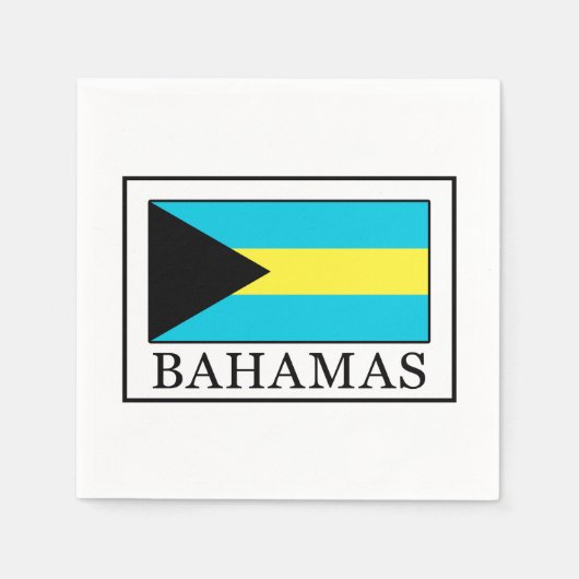 Bahamas Serviette (Vorderseite)