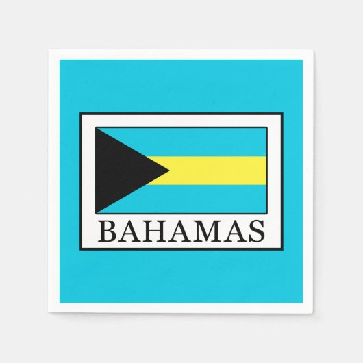 Bahamas Serviette (Vorderseite)