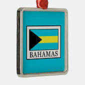Bahamas Silbernes Ornament (Rechts)