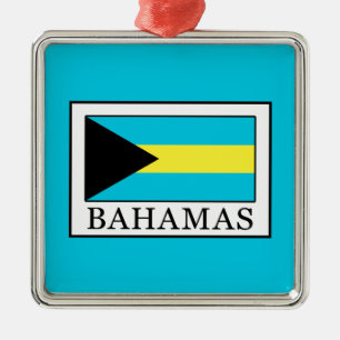 Bahamas Silbernes Ornament
