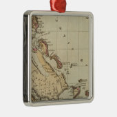 Bahamas Silbernes Ornament (Rechts)