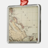 Bahamas Silbernes Ornament (Links)