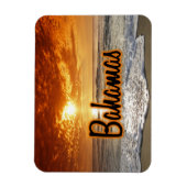 Bahamas Sonnenuntergang Magnet (Vertikal)
