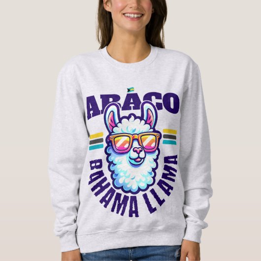 Bahamas Souvenir Geschenk: Abaco Bahamas Bahama Ll Sweatshirt (Vorderseite)