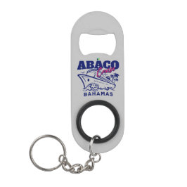 Bahamas Souvenir Geschenk : Abaco Bahamas Cruise Mini Flaschenöffner