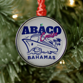 Bahamas Souvenir Geschenk : Abaco Bahamas Cruise Ornament Aus Metall