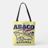 Bahamas Souvenir Geschenk : Abaco Bahamas Cruise Tasche (Rückseite)