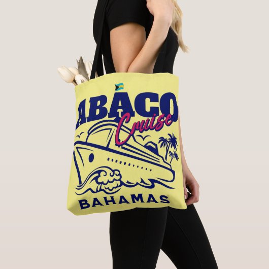 Bahamas Souvenir Geschenk : Abaco Bahamas Cruise Tasche (Von Nahem)