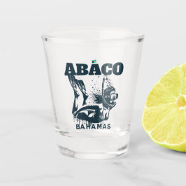 Bahamas Souvenir Geschenk: Abaco Bahamas Dive Schnapsglas